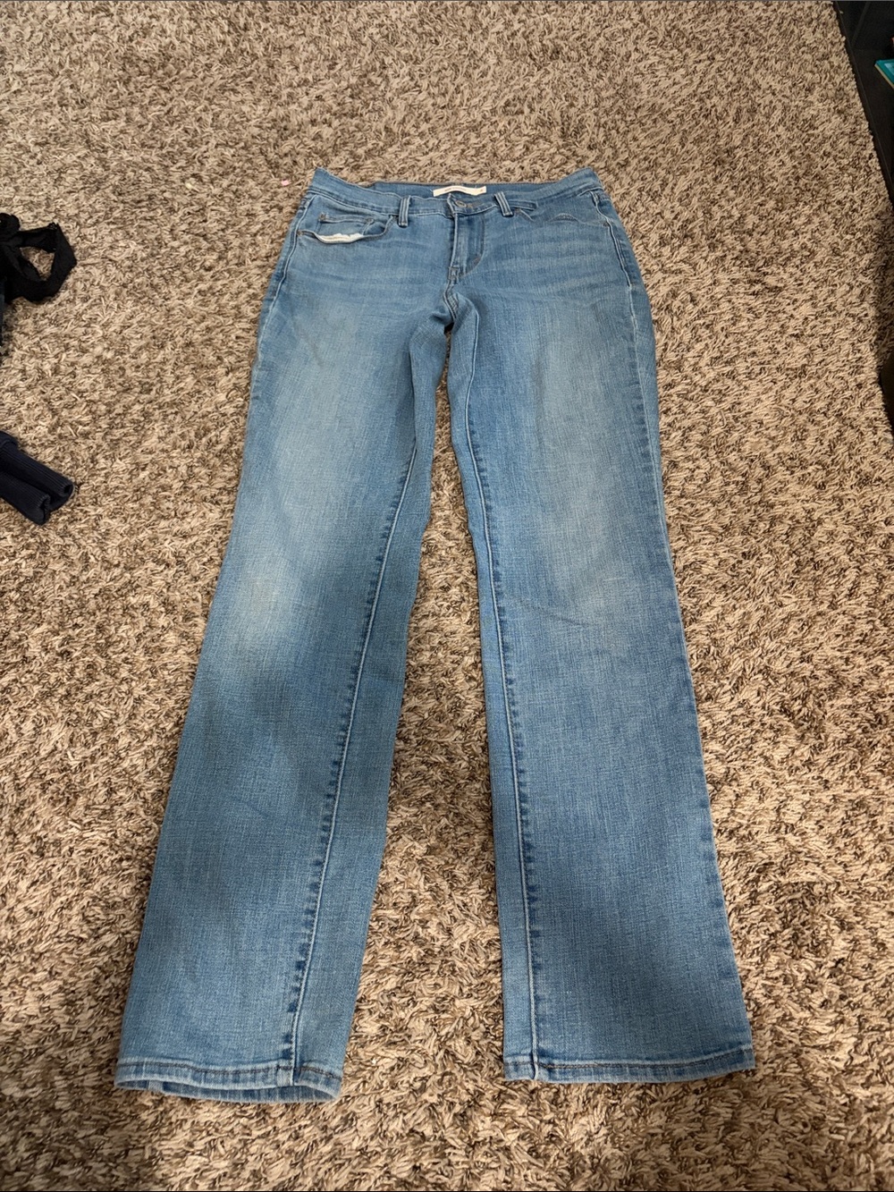 Levi's Light Blue Straight Leg Women's Jeans